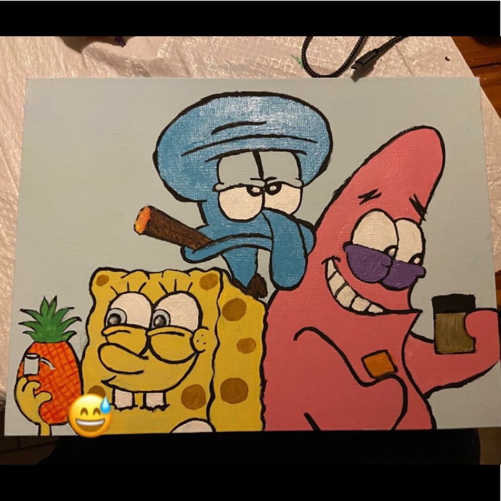 Spongebob Squarepants Stoned